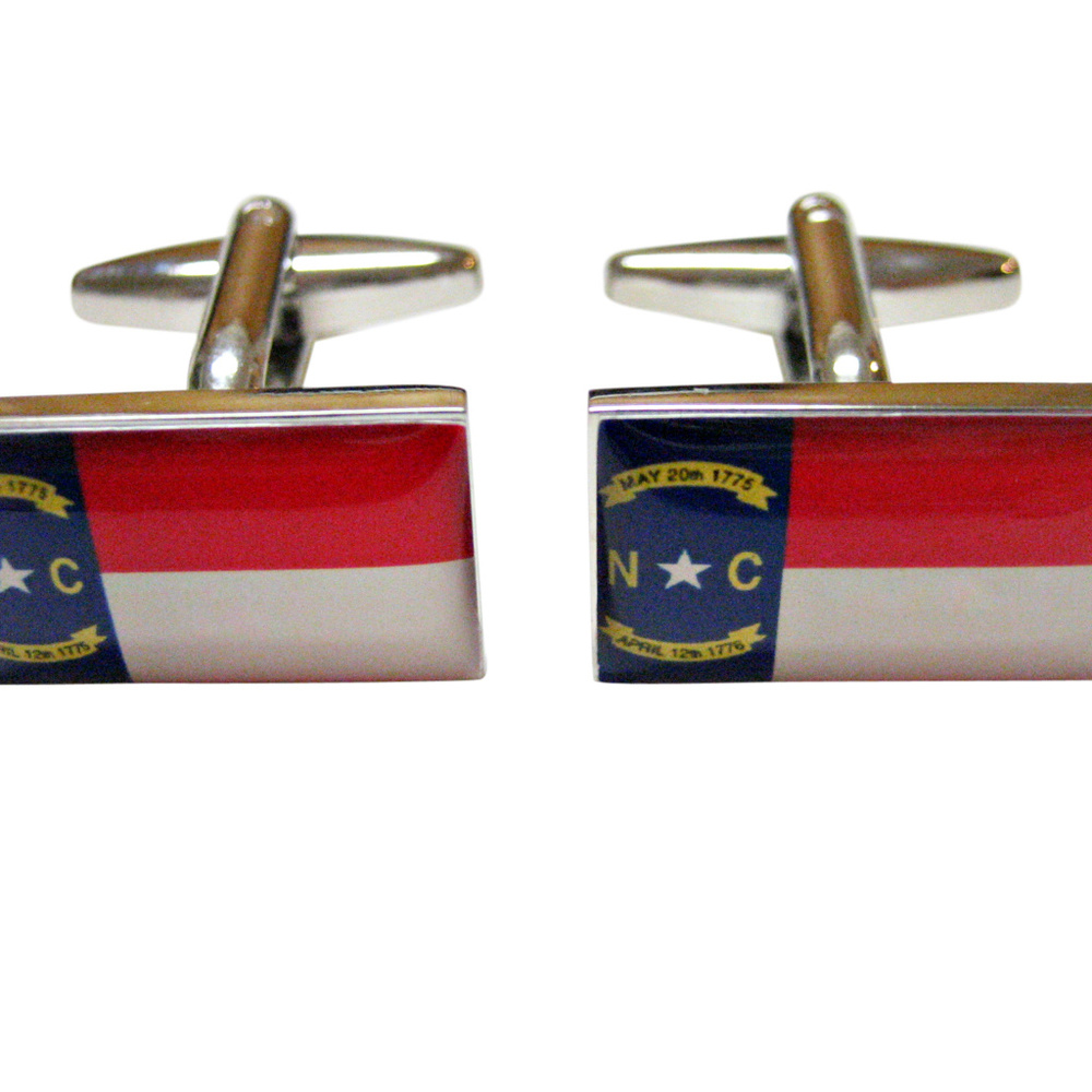 North Carolina State Flag Cufflinks